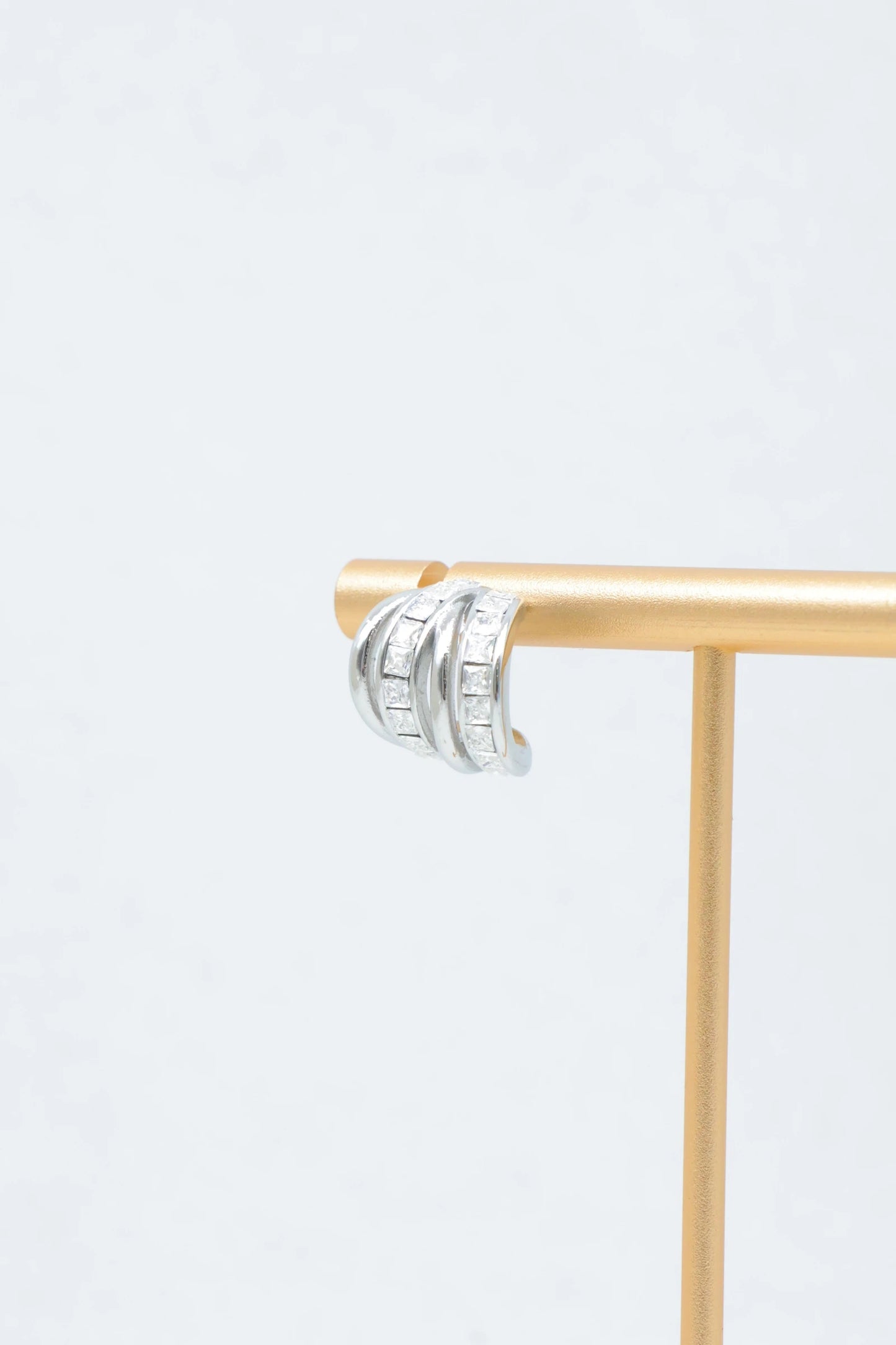 Boucles d’oreilles en acier inoxydable