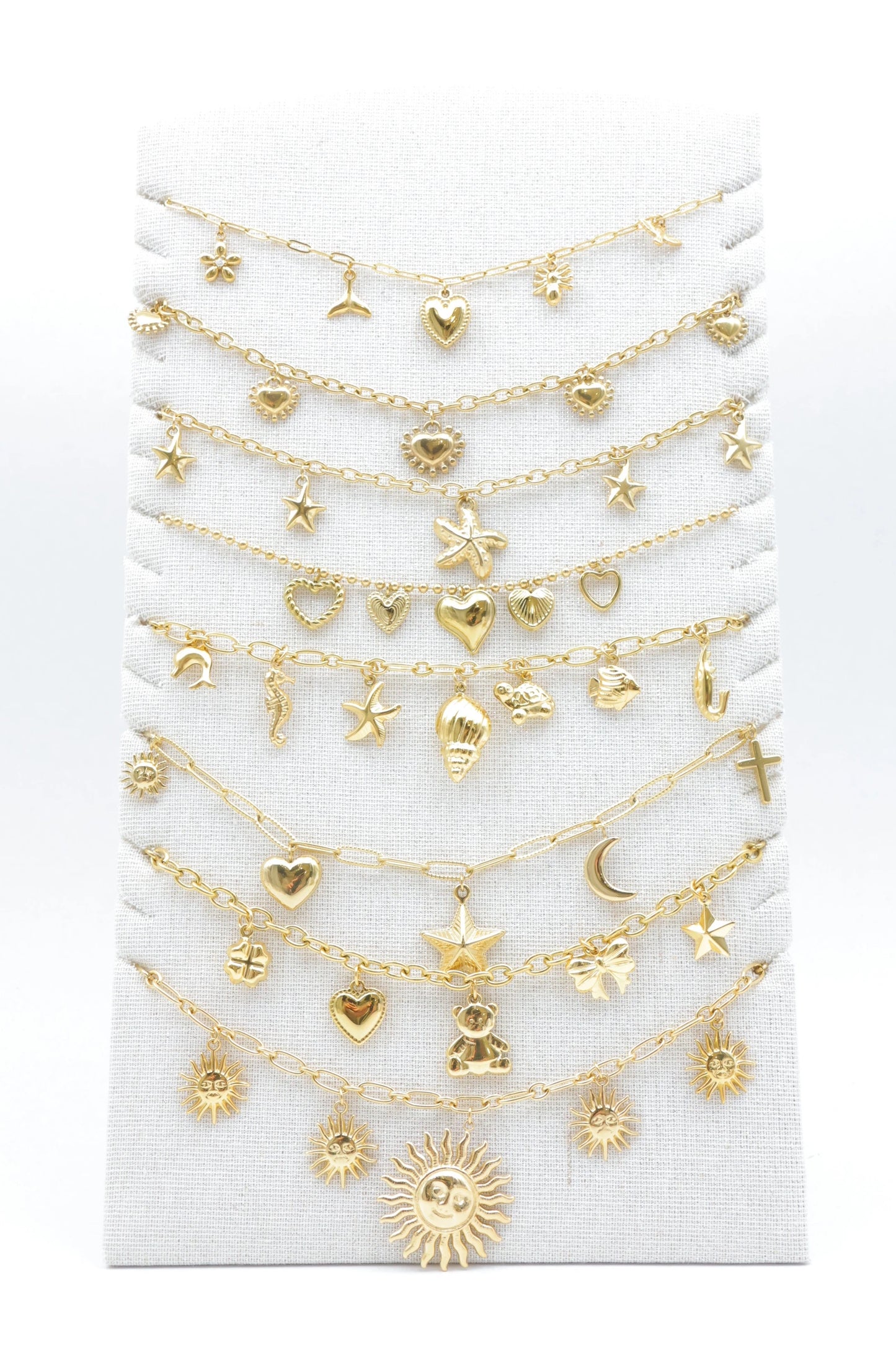 Lots de bijoux avec présentoir