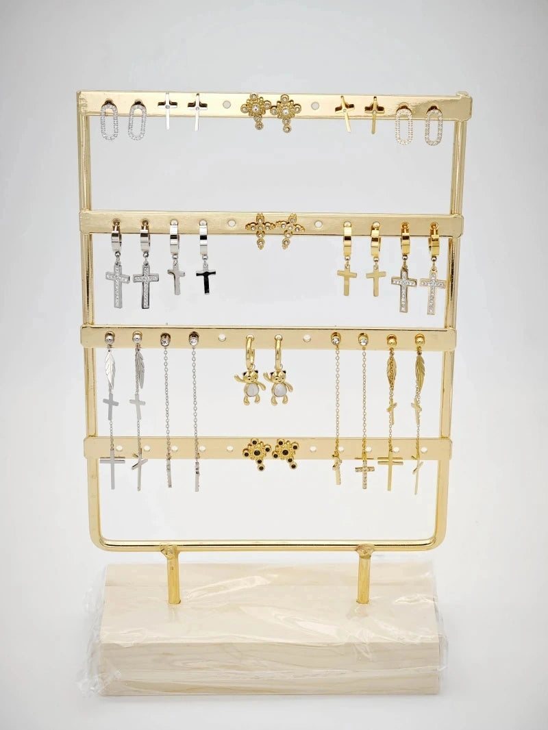 Lots de bijoux avec présentoir