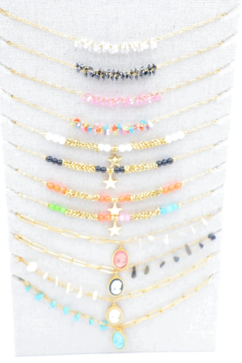 Lots de bijoux avec présentoir