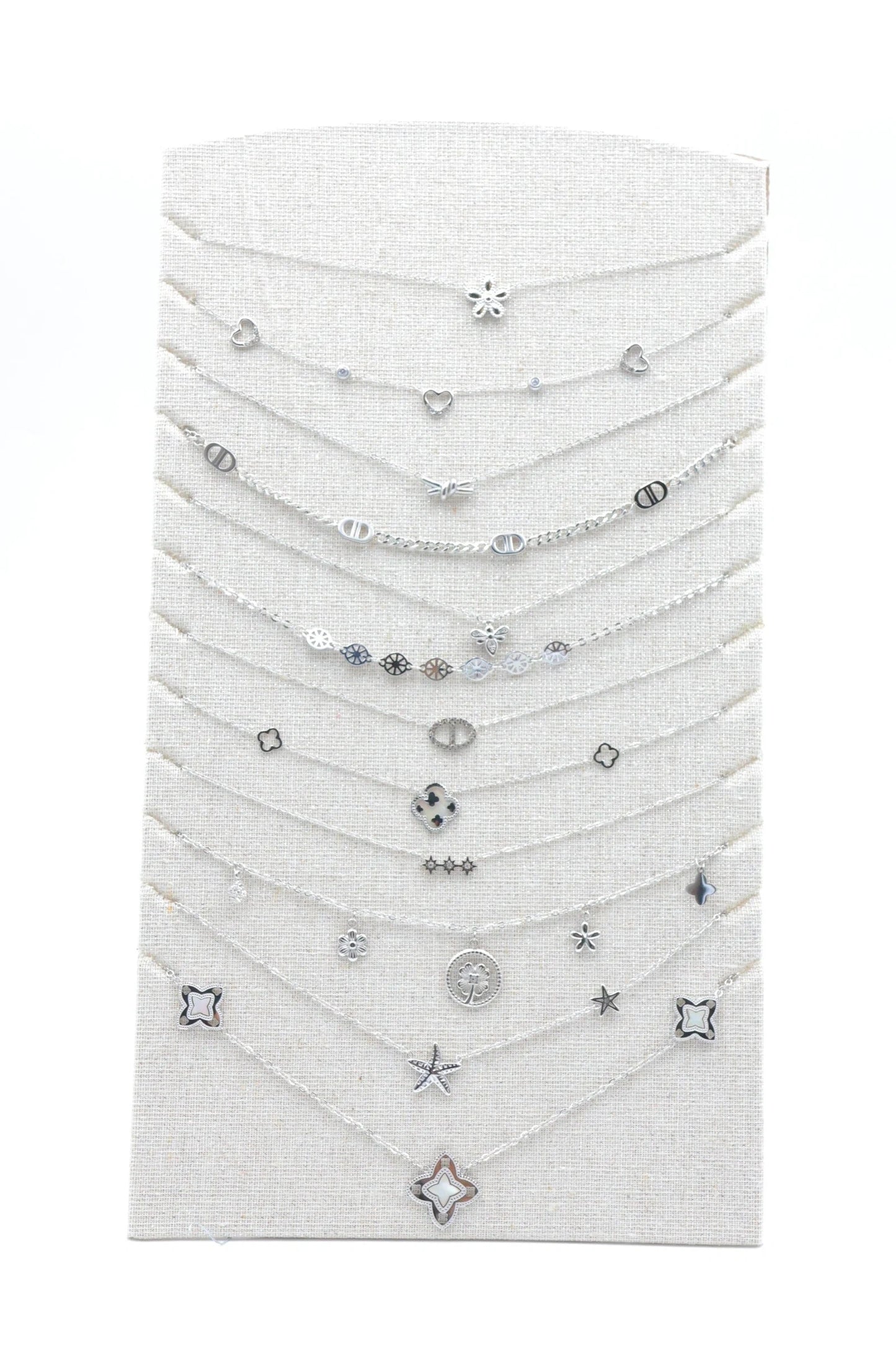 Lots de bijoux avec présentoir