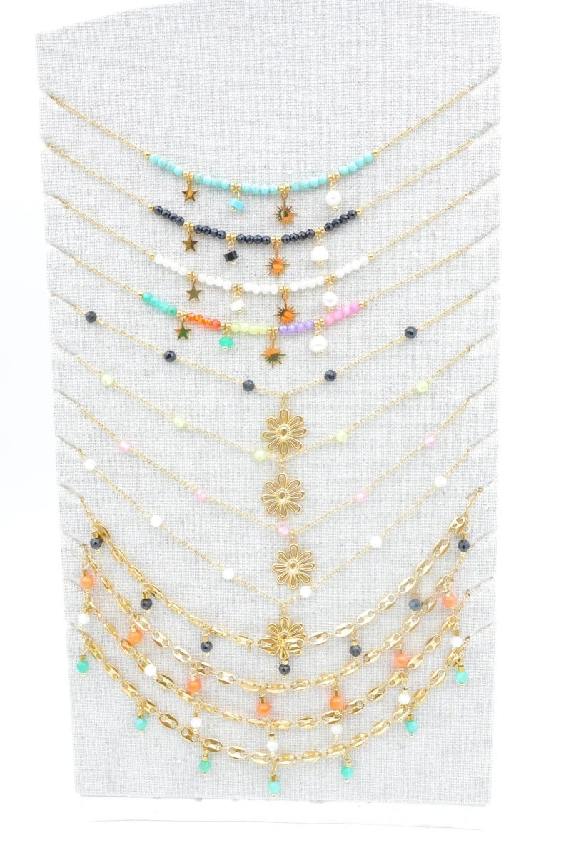 Lots de bijoux avec présentoir