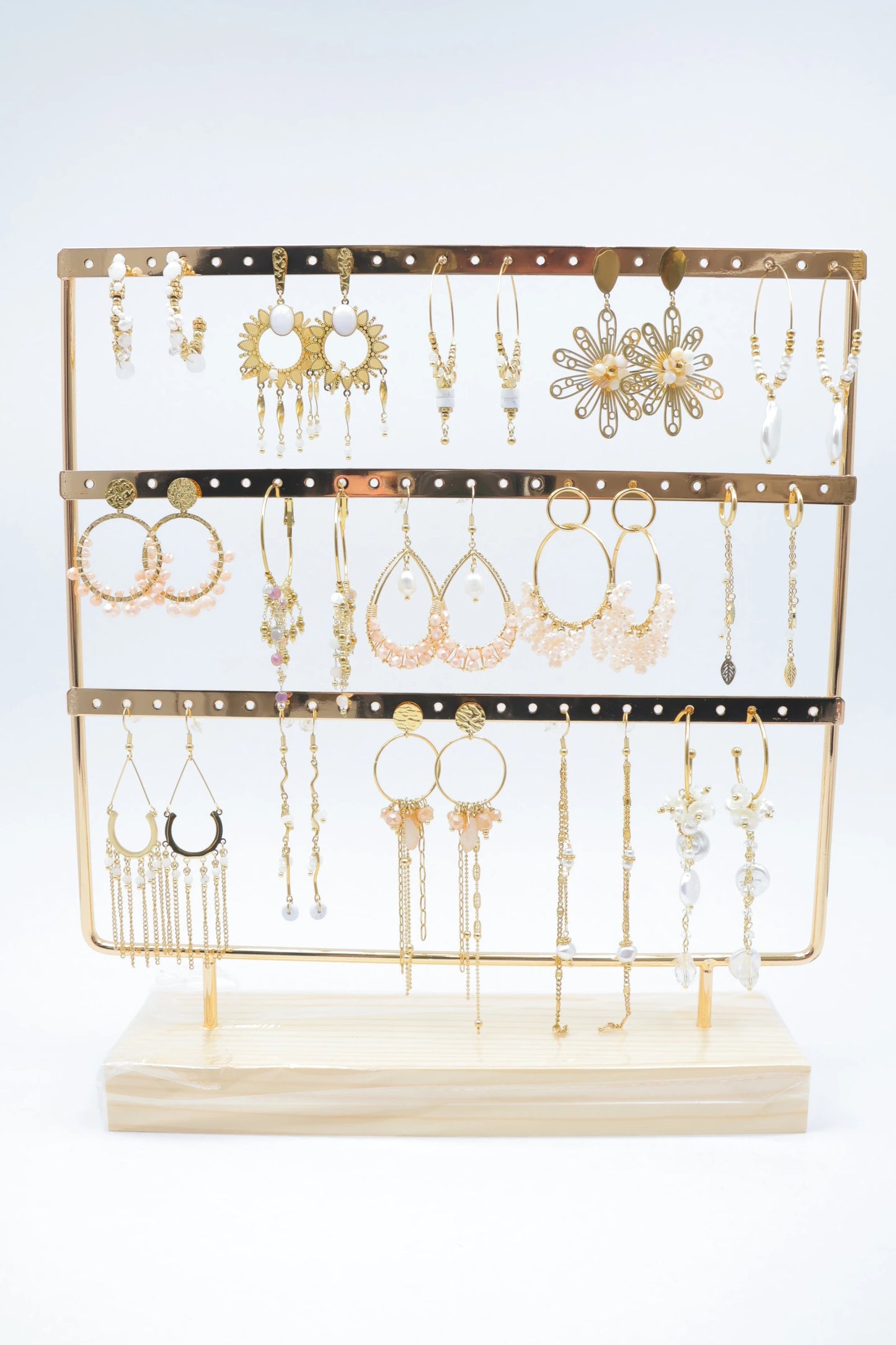 Lots de bijoux avec présentoir