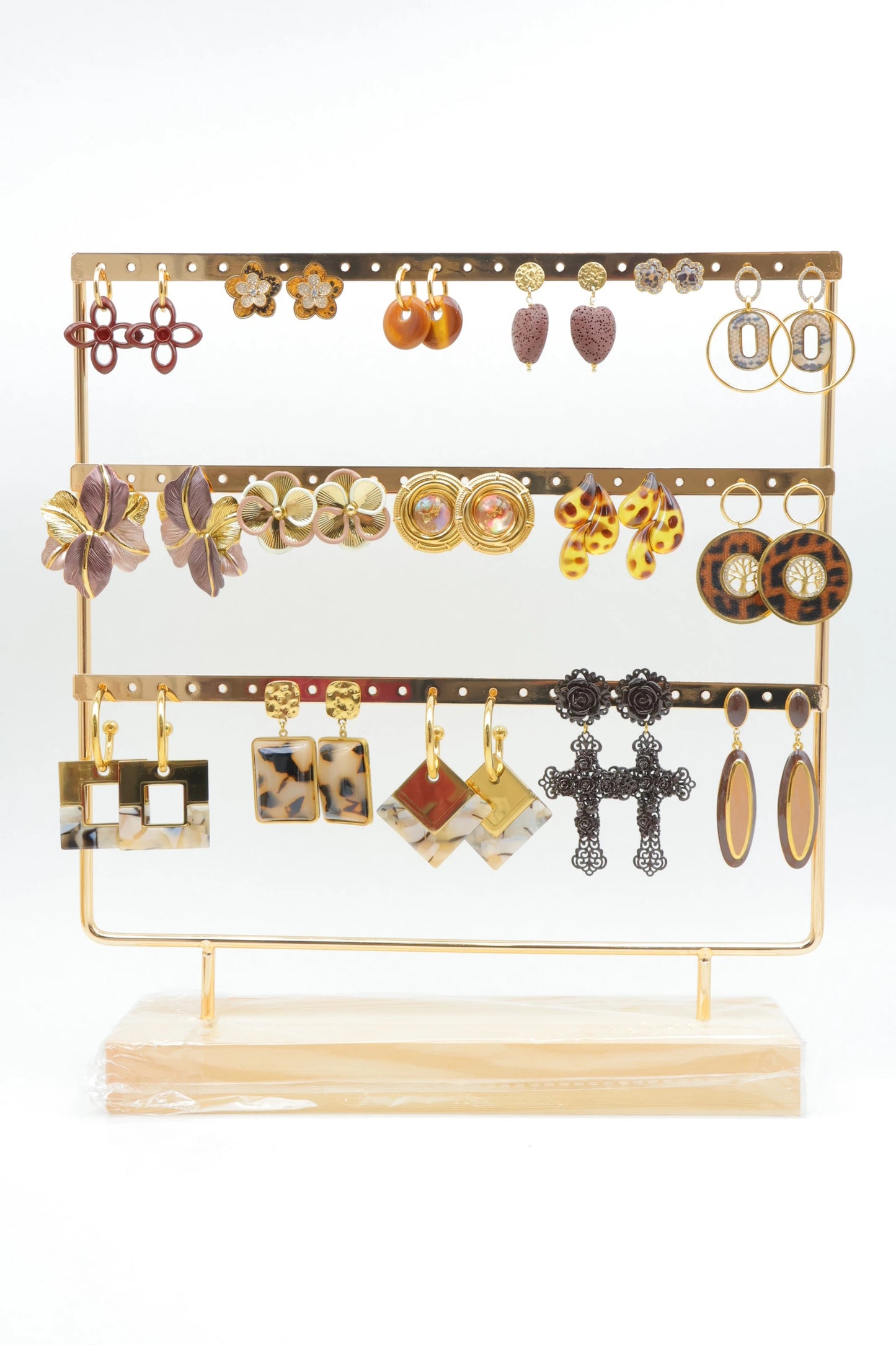 Lots de bijoux avec présentoir