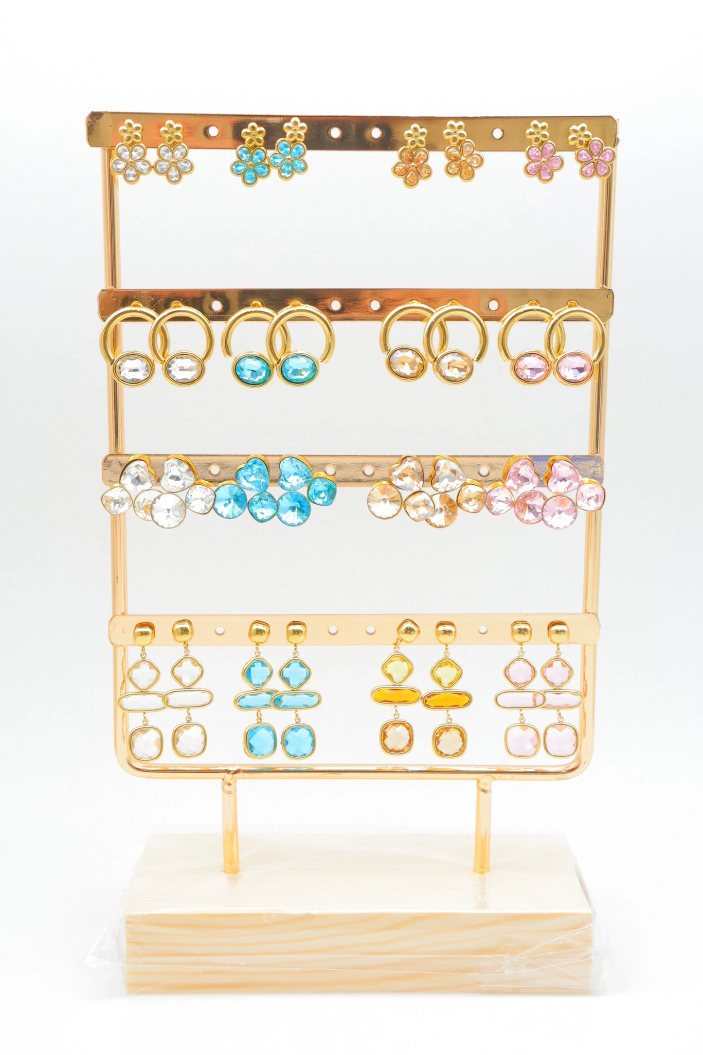 Lots de bijoux avec présentoir