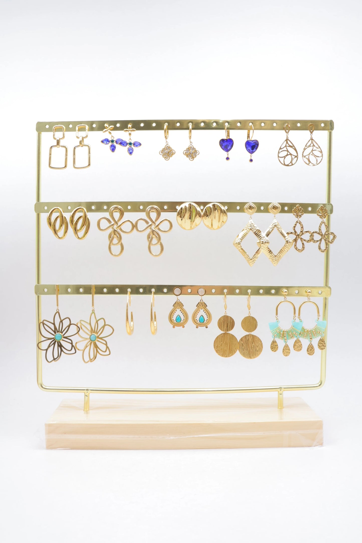 Lots de bijoux avec présentoir