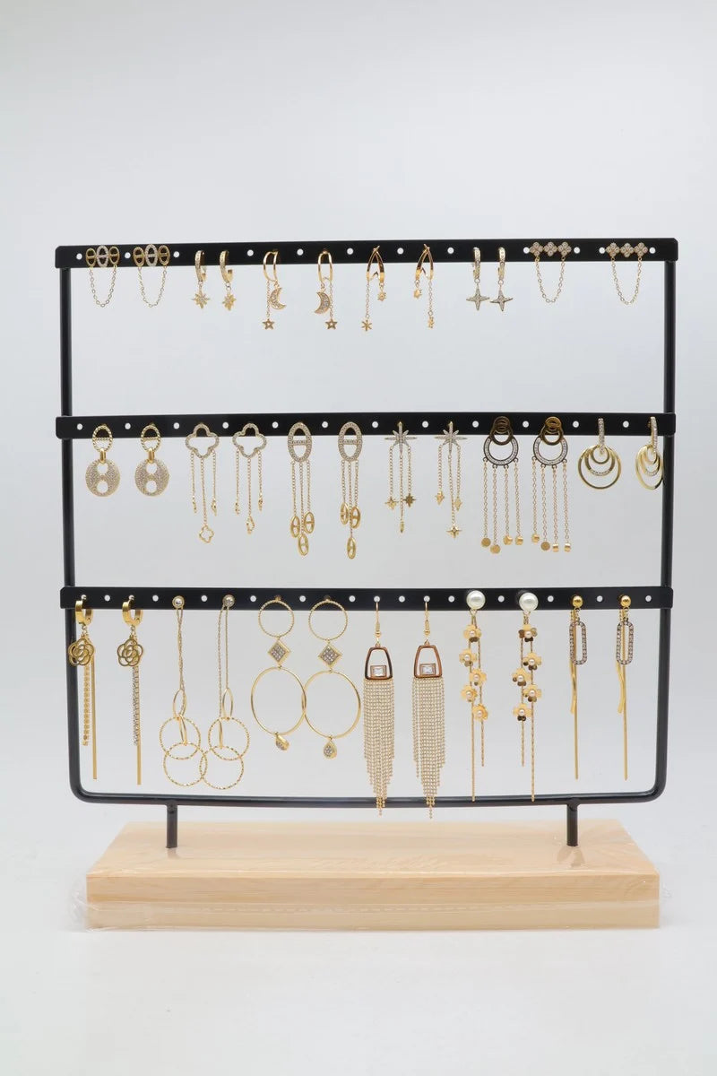 Lots de bijoux avec présentoir