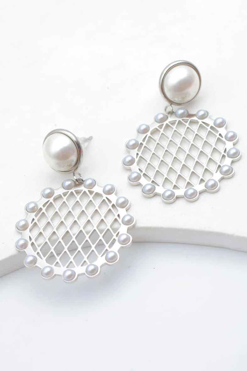 Boucles d’oreilles en acier inoxydable