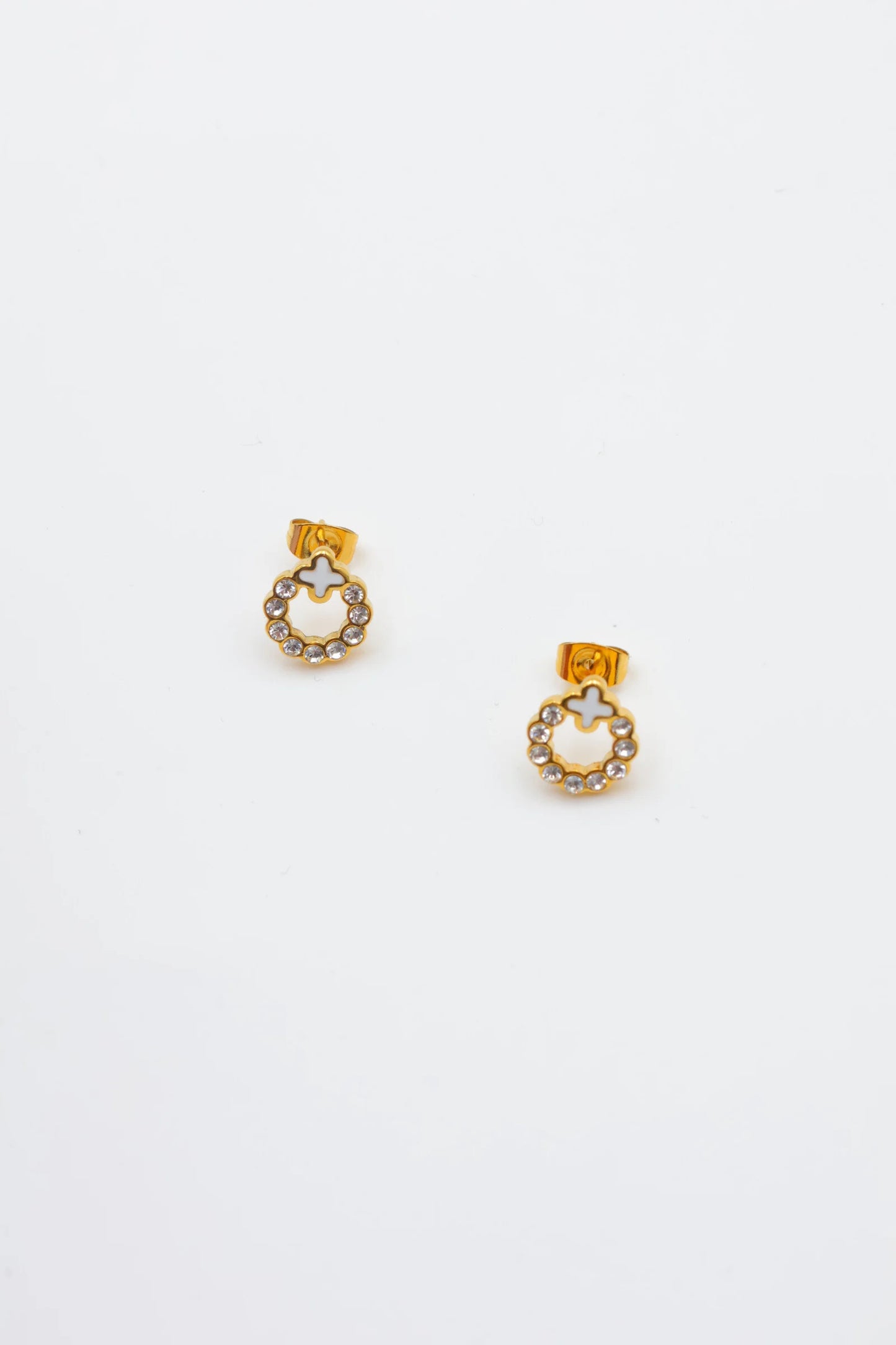 Boucles d’oreilles en acier inoxydable