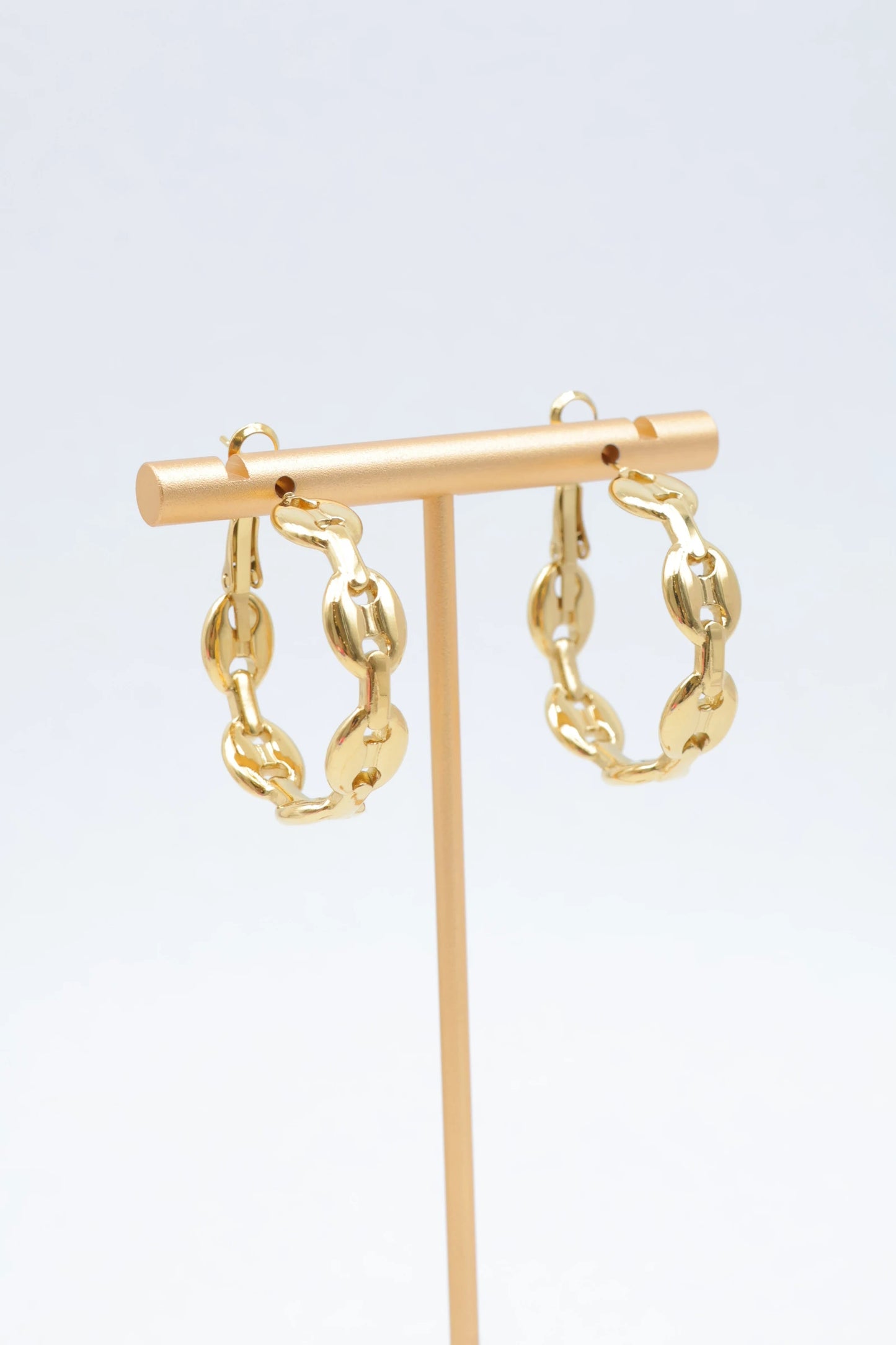 Boucles d’oreilles en acier inoxydable