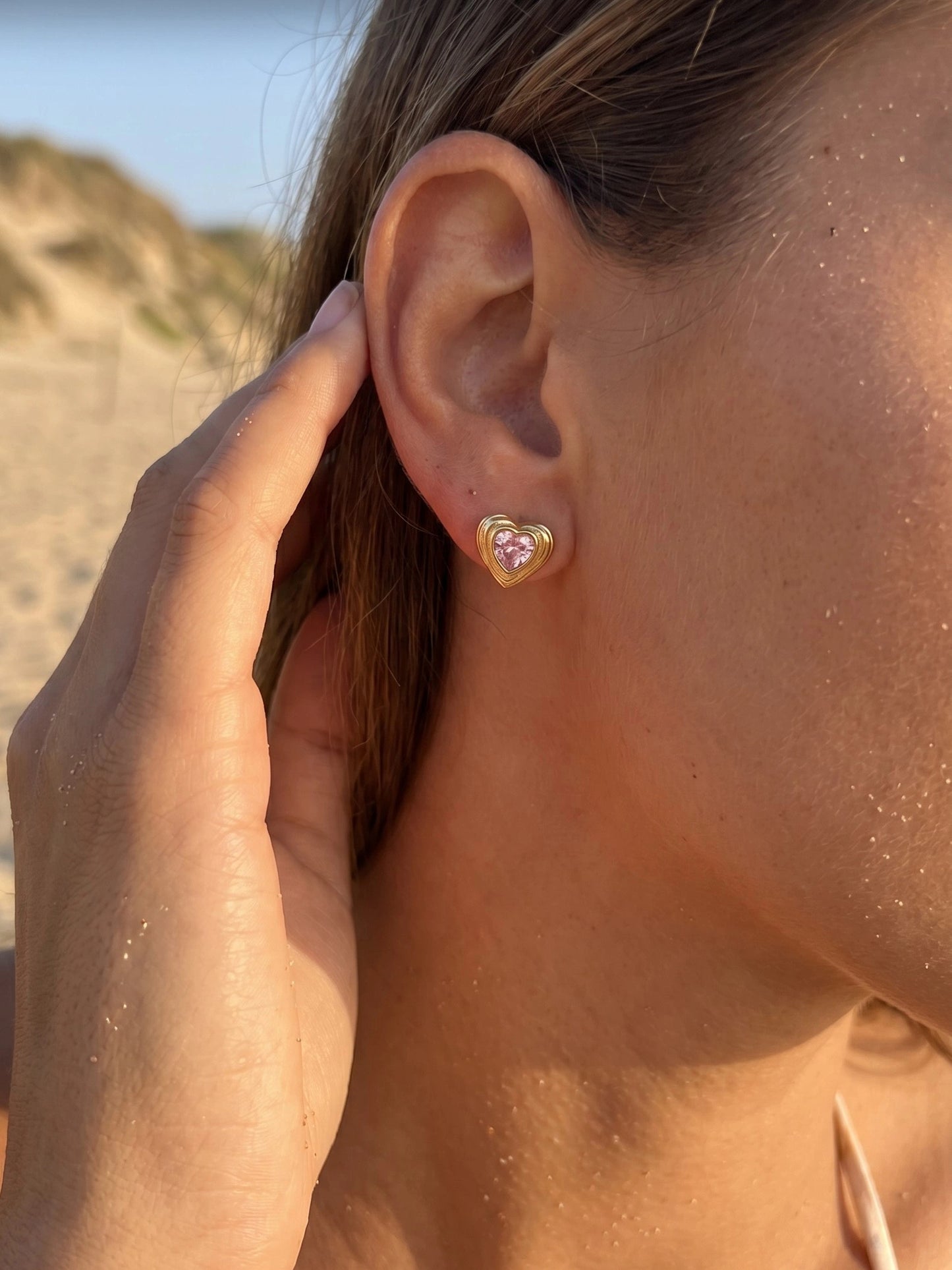 Boucles d’oreilles en acier inoxydable