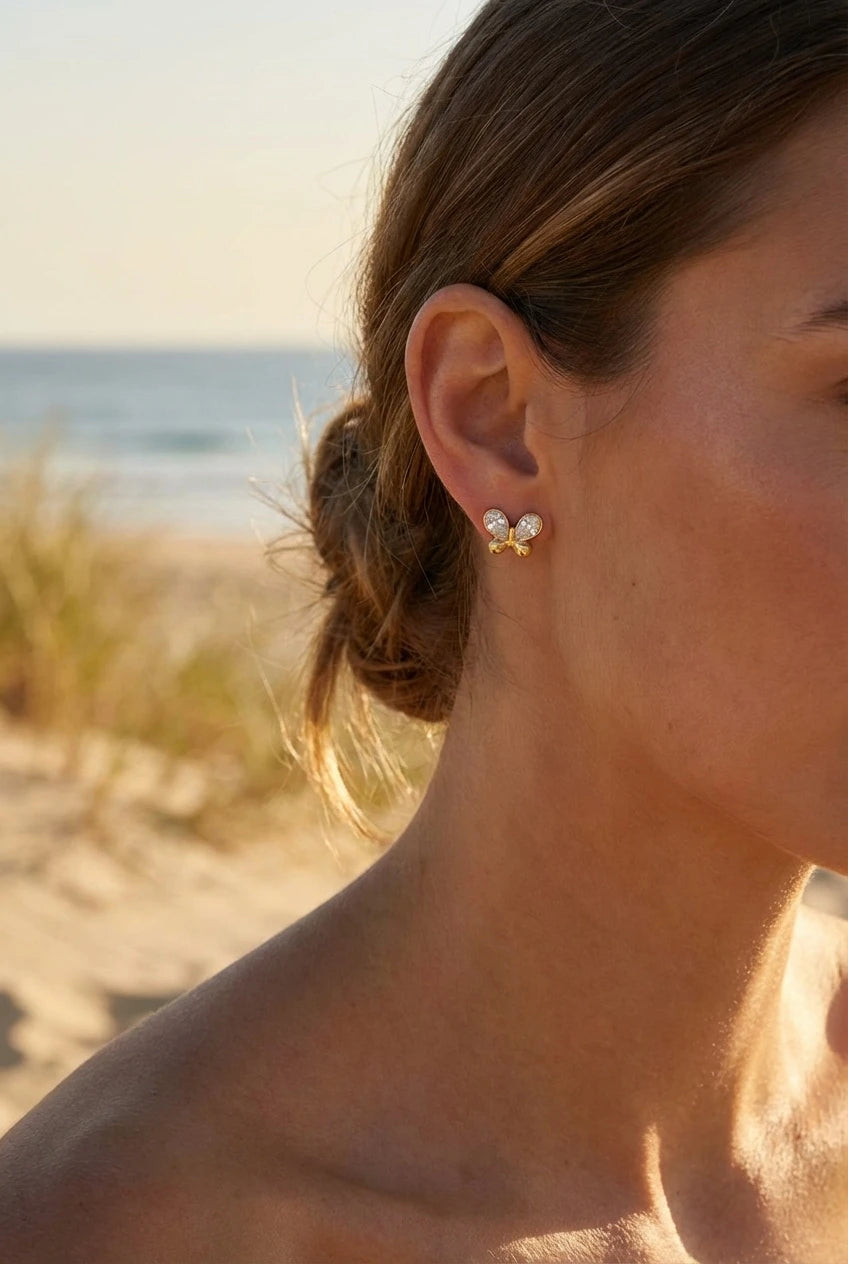 Boucles d’oreilles en acier inoxydable