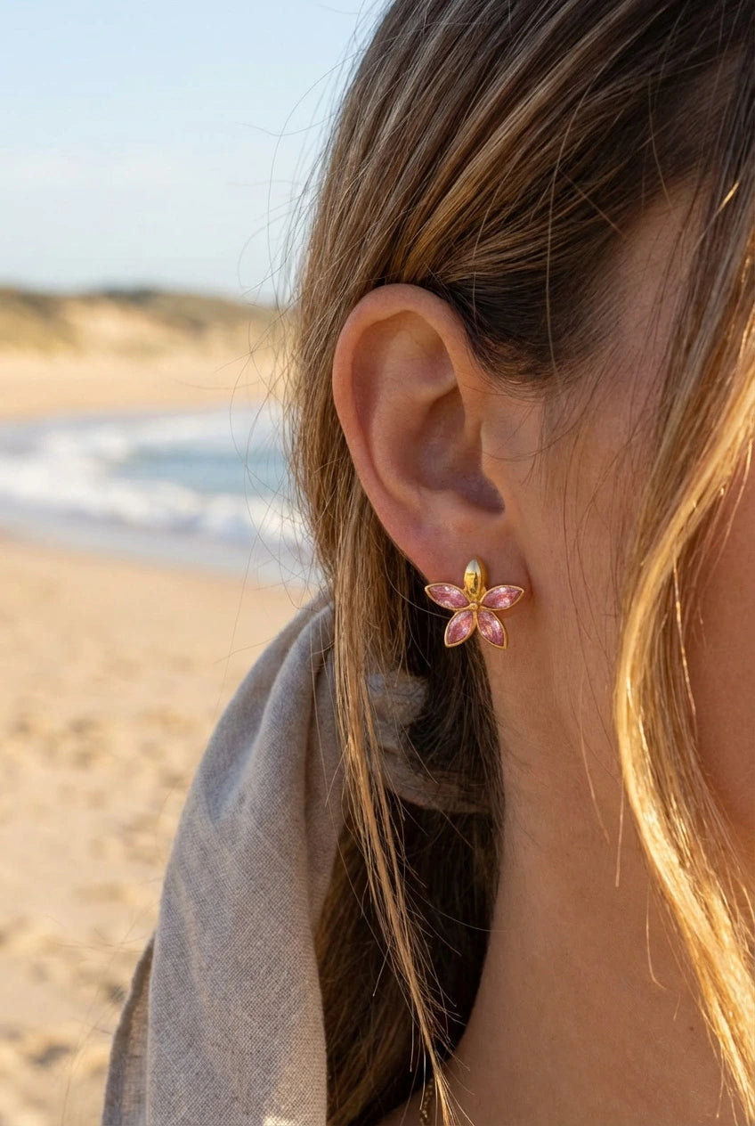 Boucles d’oreilles en acier inoxydable