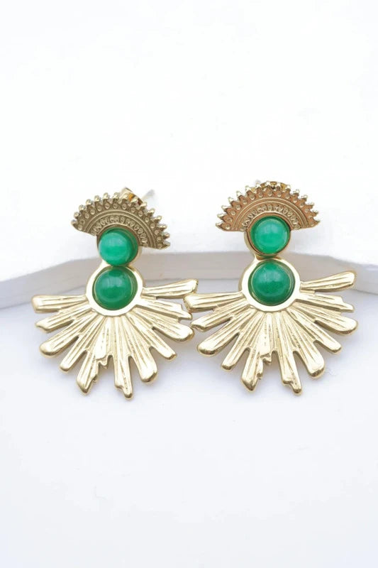 Boucles d’oreilles en acier inoxydable