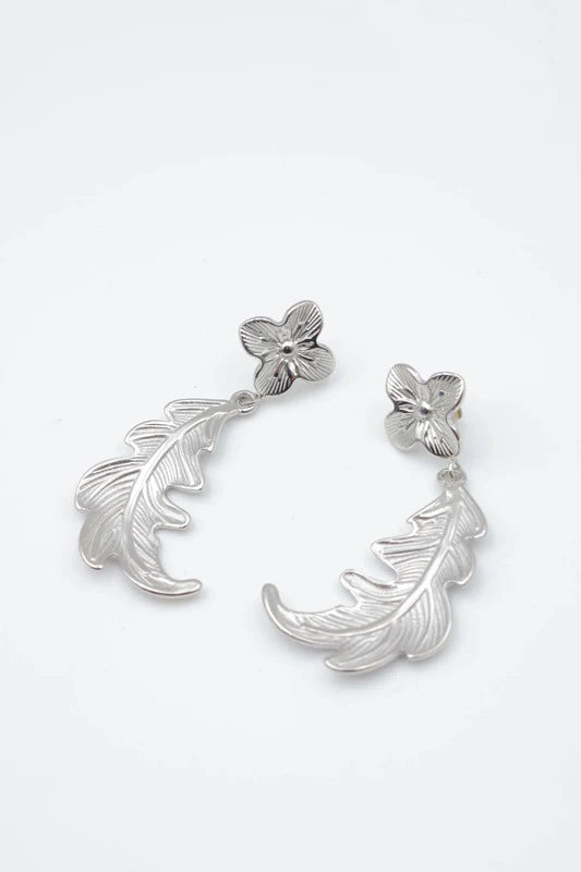 Boucles d’oreilles en acier inoxydable
