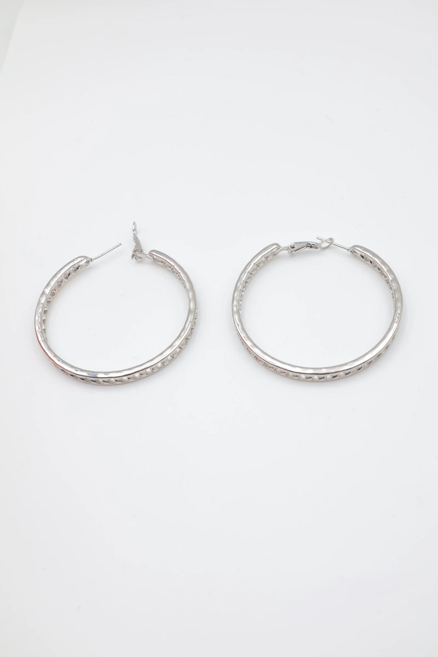 Boucles d’oreilles en acier inoxydable