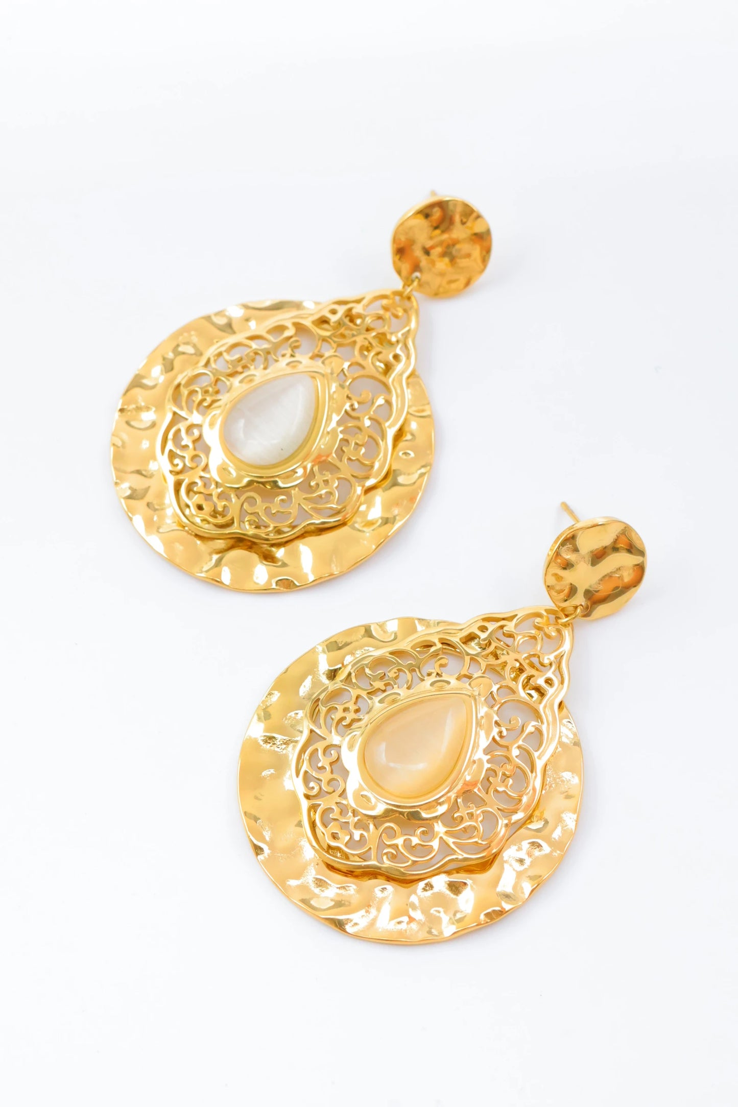 Boucles d’oreilles en acier inoxydable