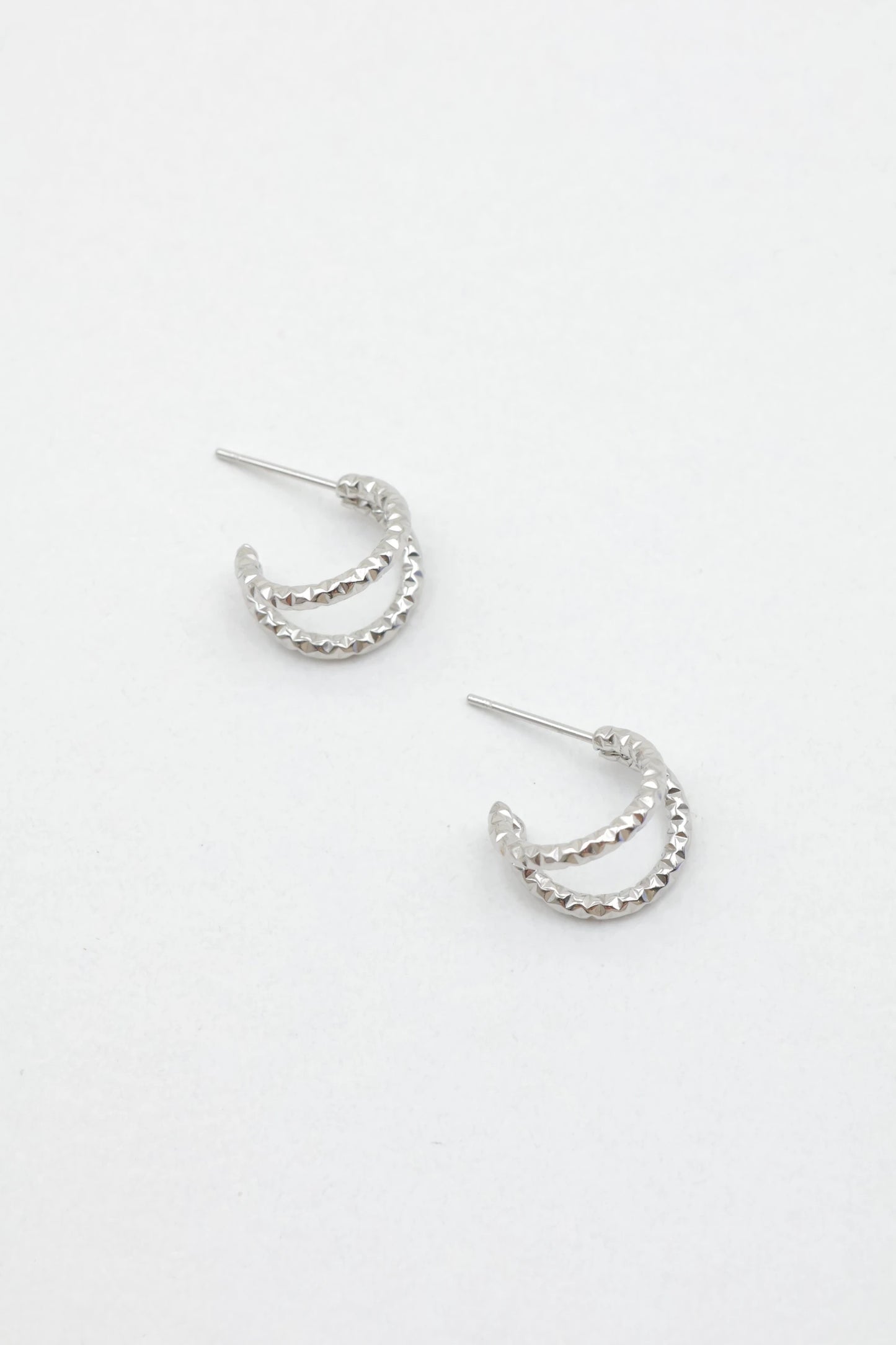 Boucles d’oreilles en acier inoxydable