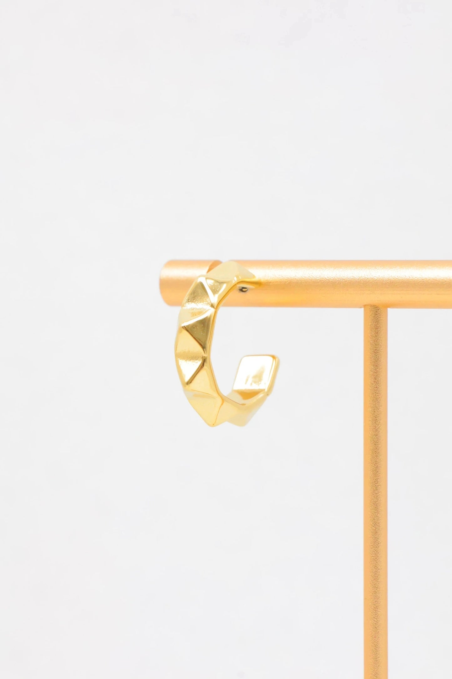Boucles d’oreilles en acier inoxydable
