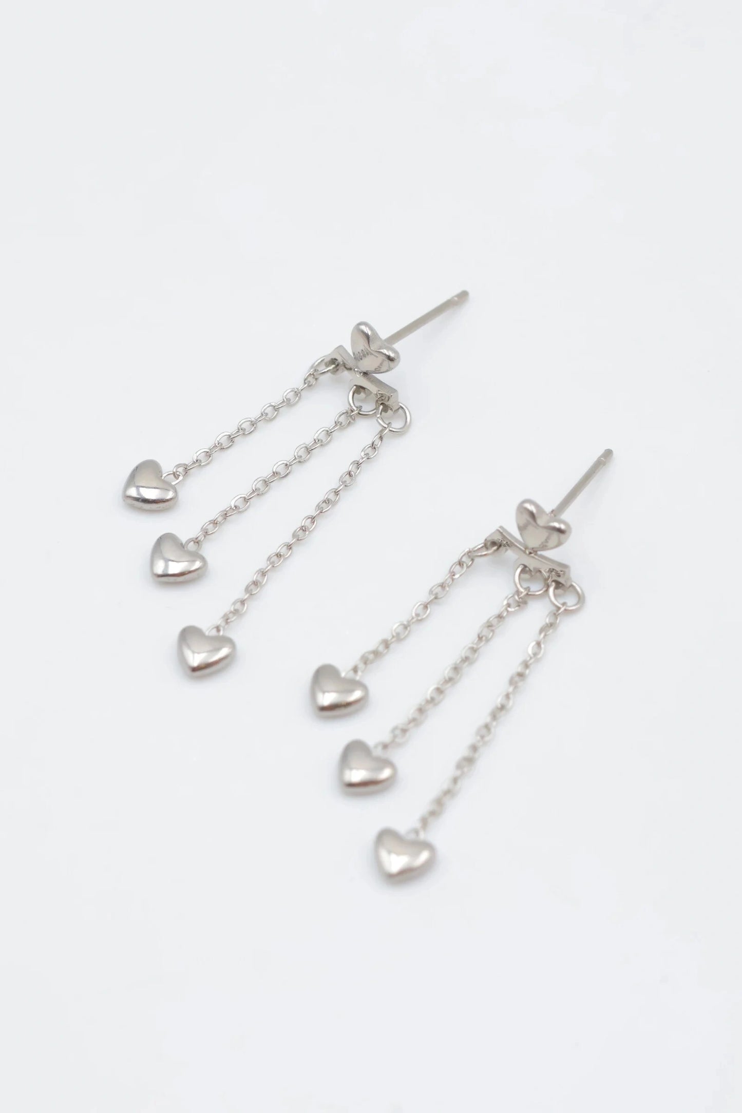 Boucles d’oreilles en acier inoxydable
