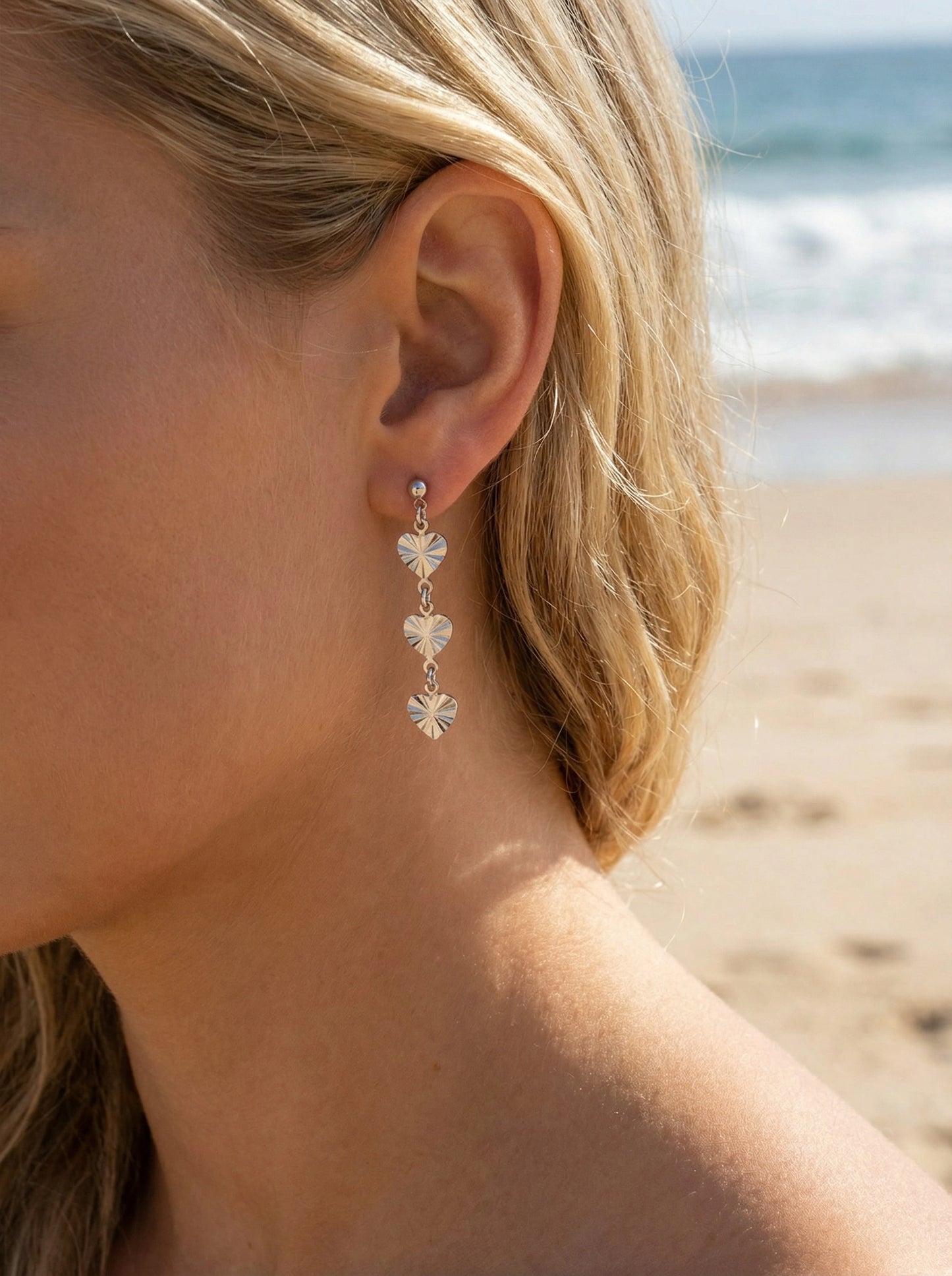 Boucles d’oreilles en acier inoxydable