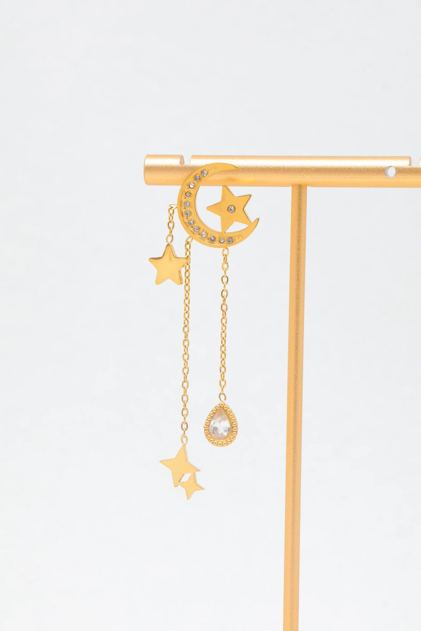 Boucles d’oreilles en acier inoxydable
