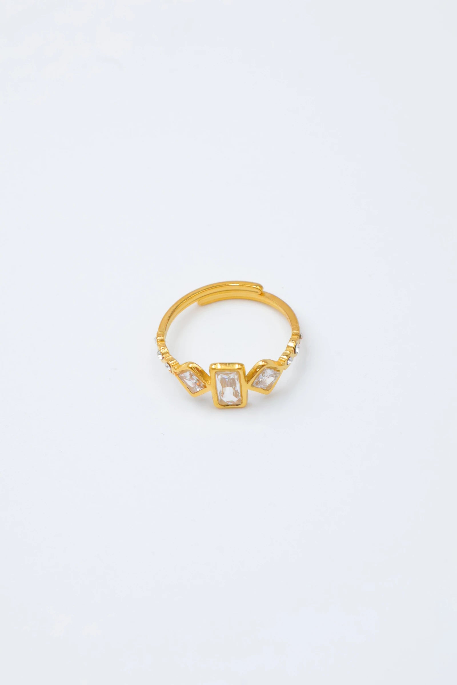 Bague ajustable en acier inoxydable - DORÉ