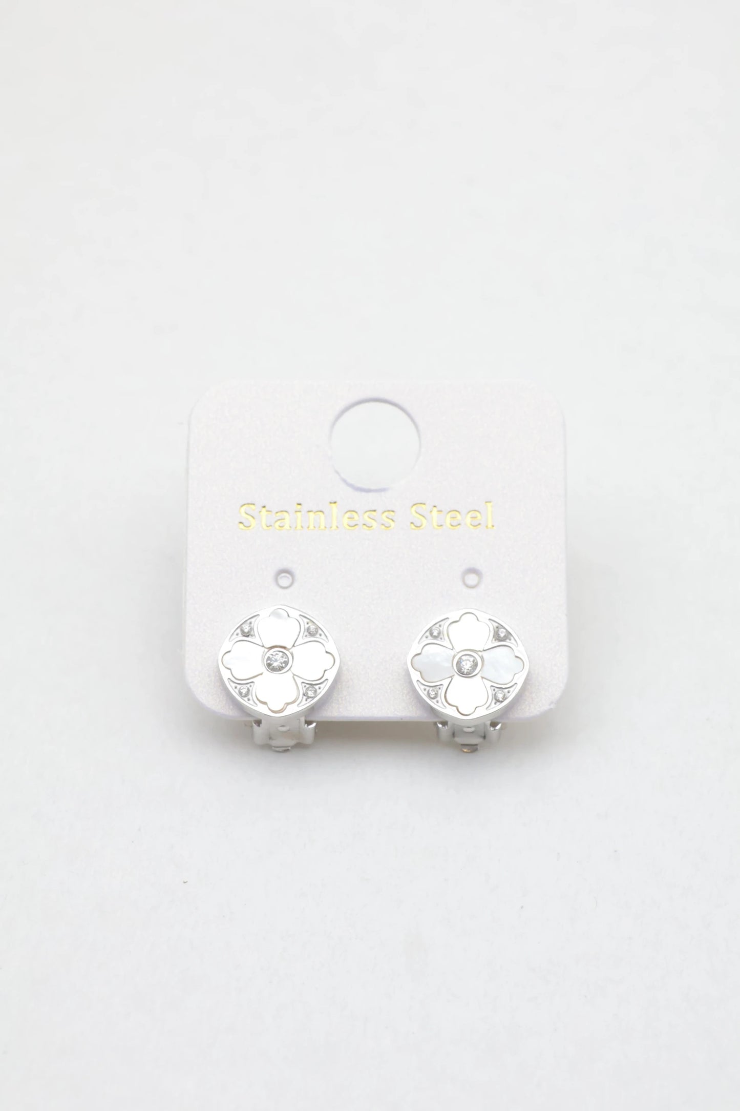 Boucles d’oreilles en acier inoxydable