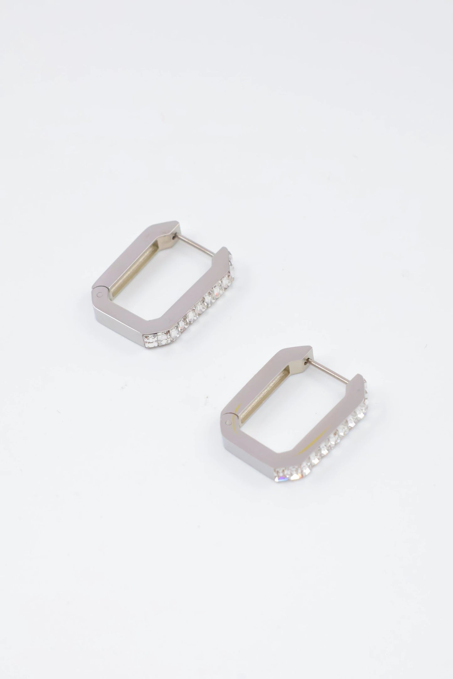 Boucles d’oreilles en acier inoxydable