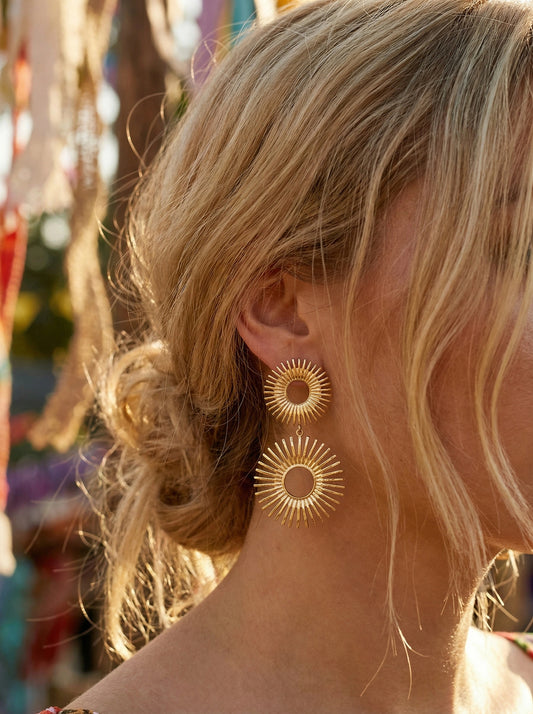 Boucles d’oreilles en acier inoxydable