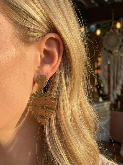 Boucles d’oreilles en acier inoxydable