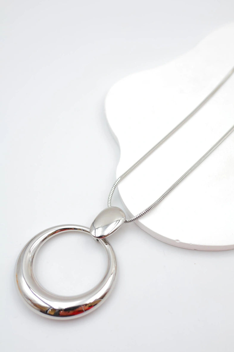 Collier en acier inoxydable - ARGENT