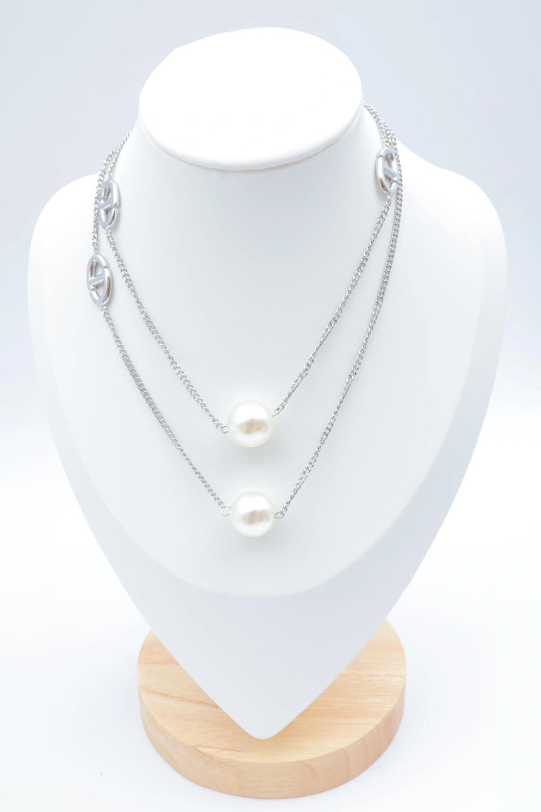 Collier en acier inoxydable - ARGENT