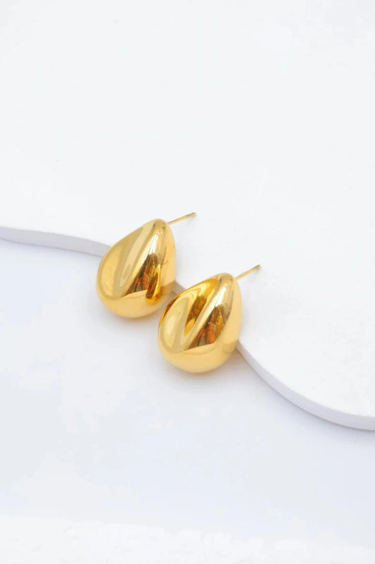 Boucles d’oreilles en acier inoxydable