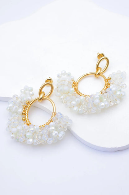 Boucles d’oreilles en acier inoxydable