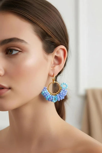 Boucles d’oreilles en acier inoxydable