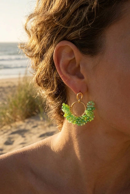 Boucles d’oreilles en acier inoxydable