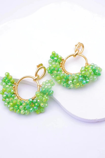 Boucles d’oreilles en acier inoxydable