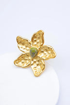 Bague en acier inoxydable ajustable - VERT