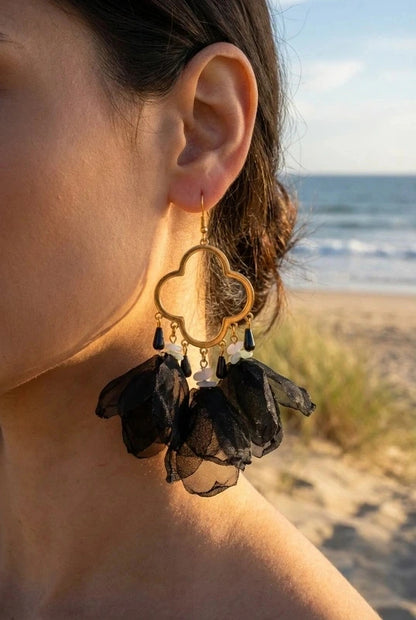 Boucles d’oreilles en acier inoxydable