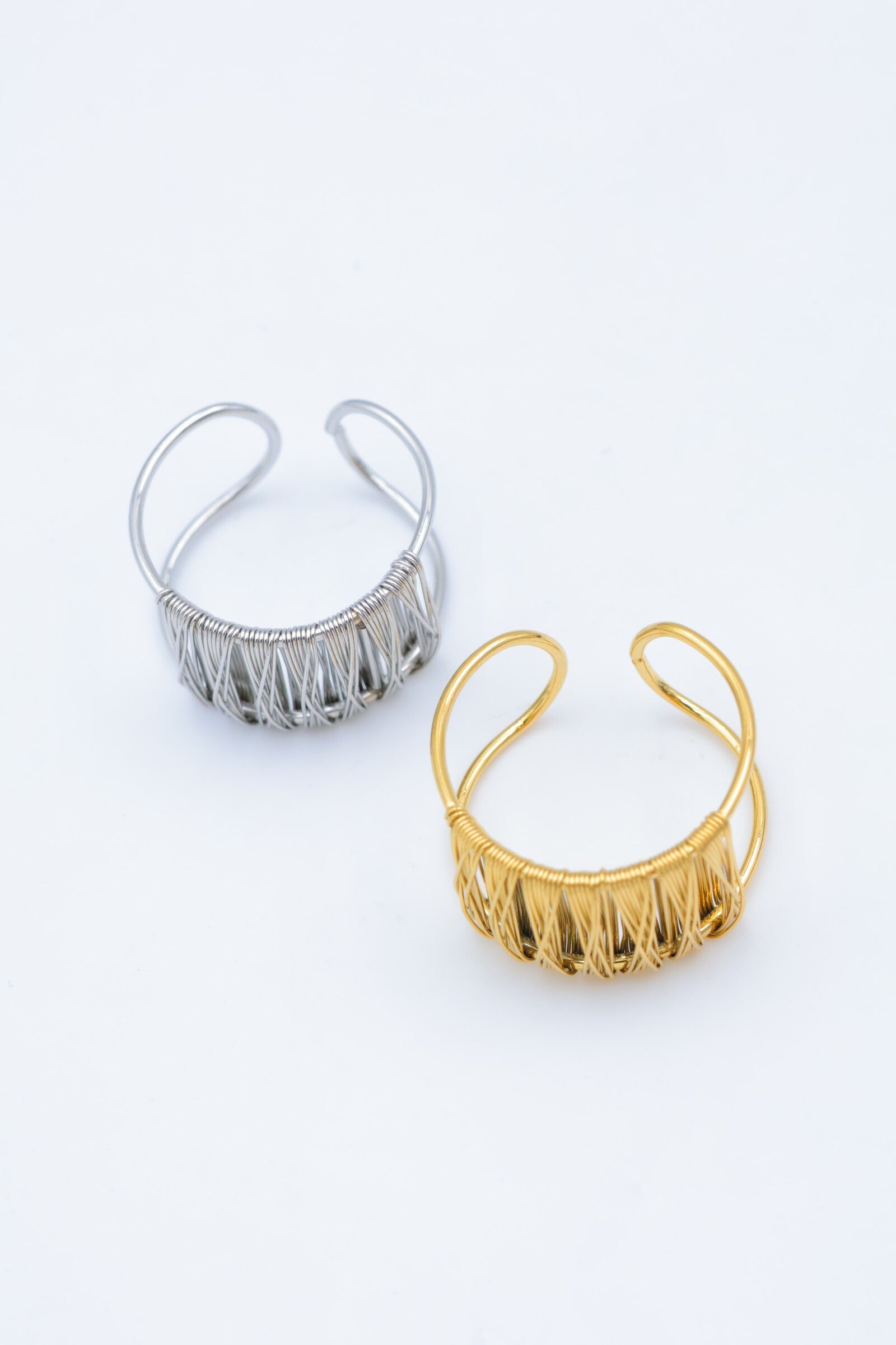 Bague en acier inoxydable ajustable - DORÉ