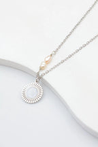 Collier en acier inoxydable - ARGENT