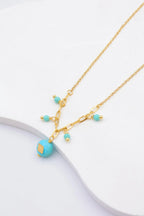 Collier en acier inoxydable - BLEU
