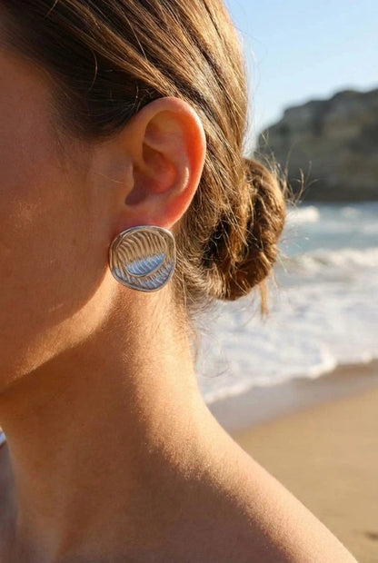 Boucles d’oreilles en acier inoxydable