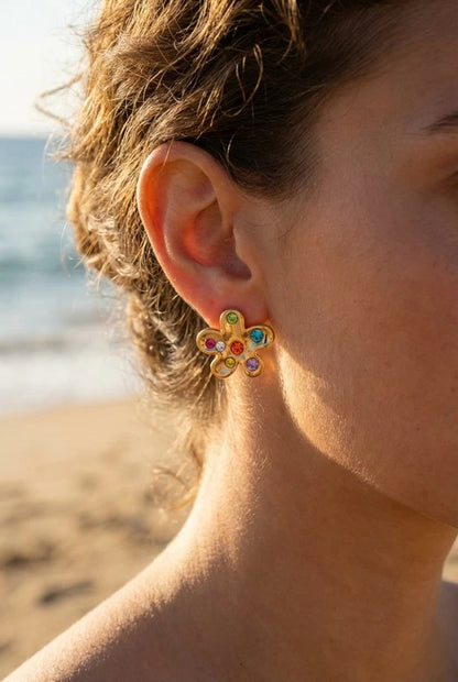 Boucles d’oreilles en acier inoxydable