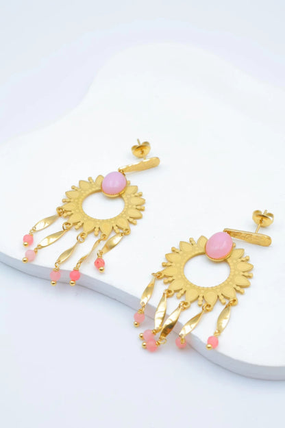 Boucles d’oreilles en acier inoxydable