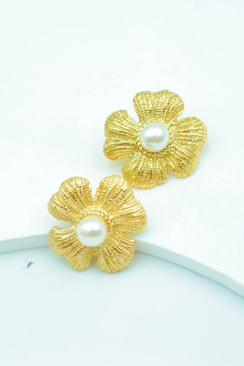 Boucles d'oreilles en acier inoxydable - DORÉ