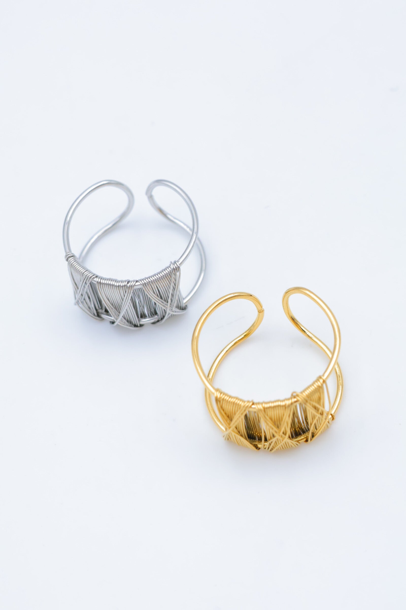 Bague en acier inoxydable ajustable - DORÉ