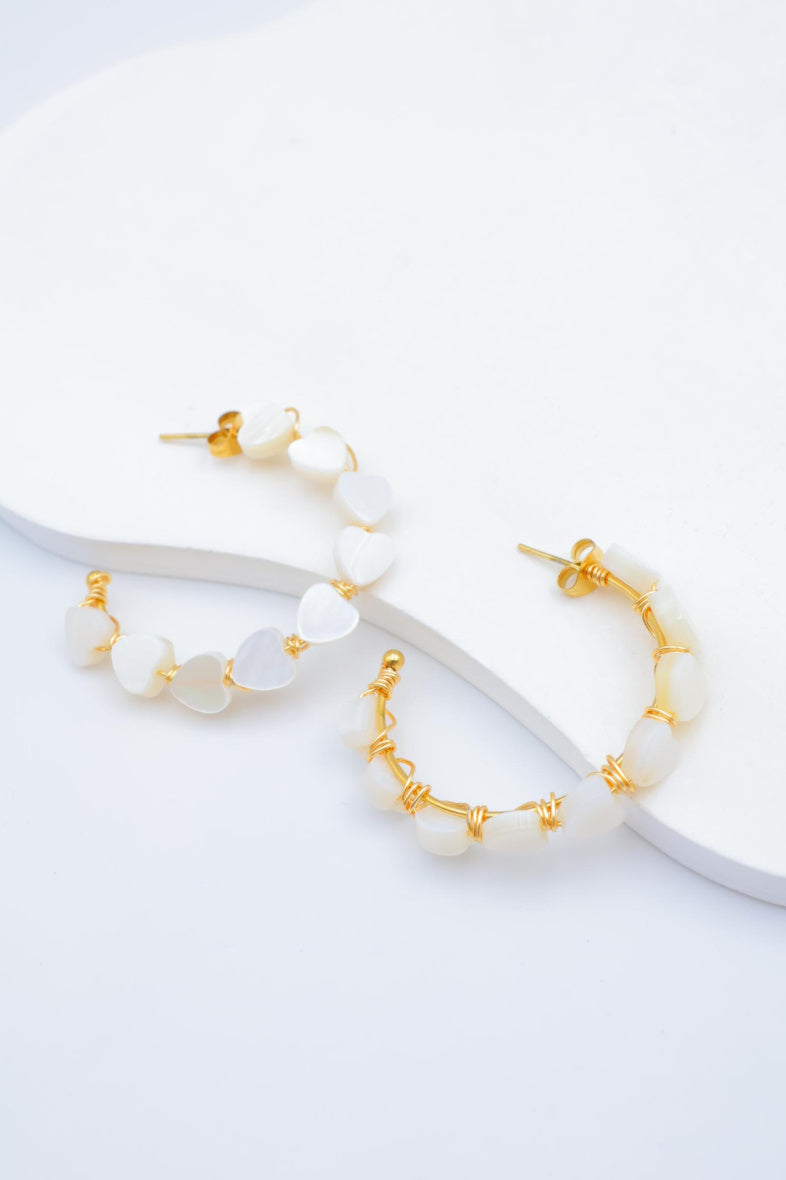 Boucles d'oreilles en acier inoxydable - DORÉ