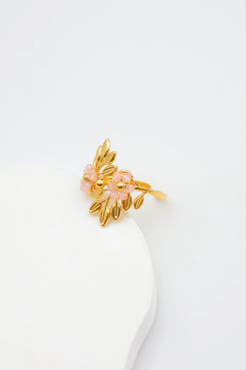 Bague en acier inoxydable ajustable - ROSE